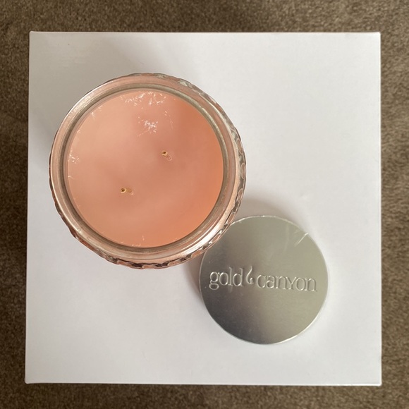 Gold Canyon - Large Pink Berry Meringue Heritage Candle - Picture 2 of 4